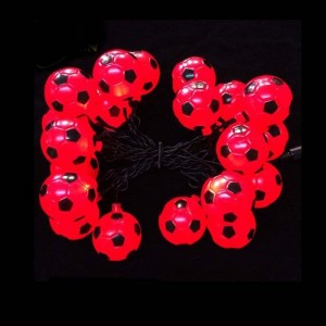 フットボールLEDの球のひもはクリスマス/休日のための装飾をつけます