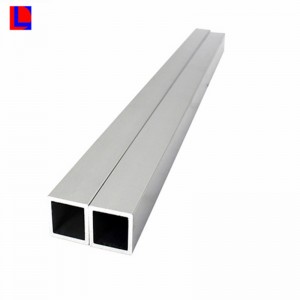 カラフルな陽極酸化アルミ製角型チューブ