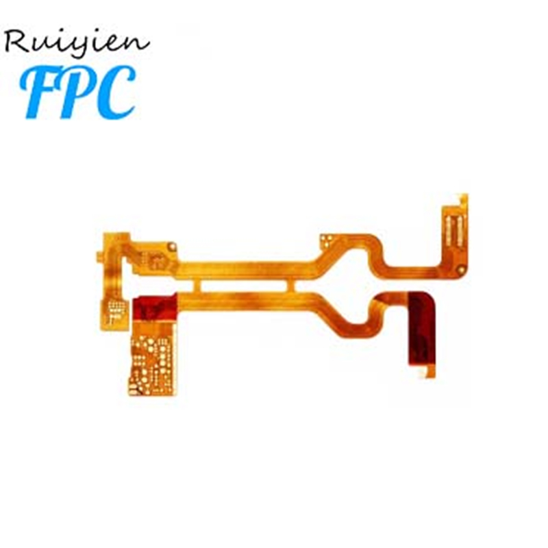 低価格シールドフレックスケーブル無料サンプルタッチスクリーンFpcメーカー4層FPC PCB 1.0MMピッチFPC / FFCフレックスボード
