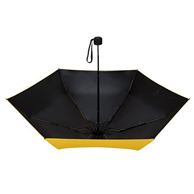 太陽傘光パラソルミニ抗UV黄色小さな傘