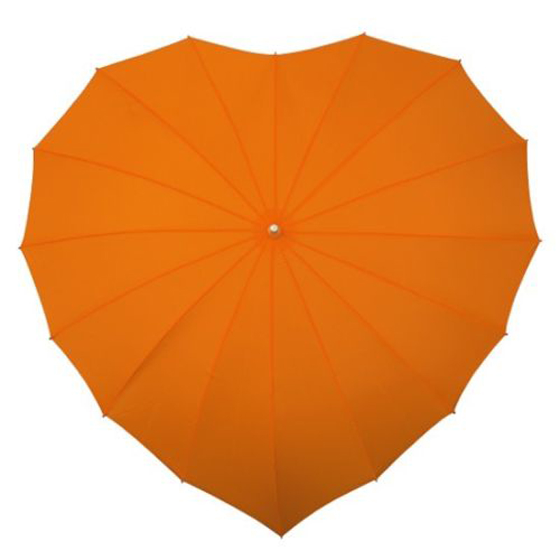 愛情のこもった形のプロモーションバレンタイン傘