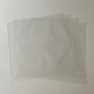 帯電防止12インチフラットLPインナースリーブ