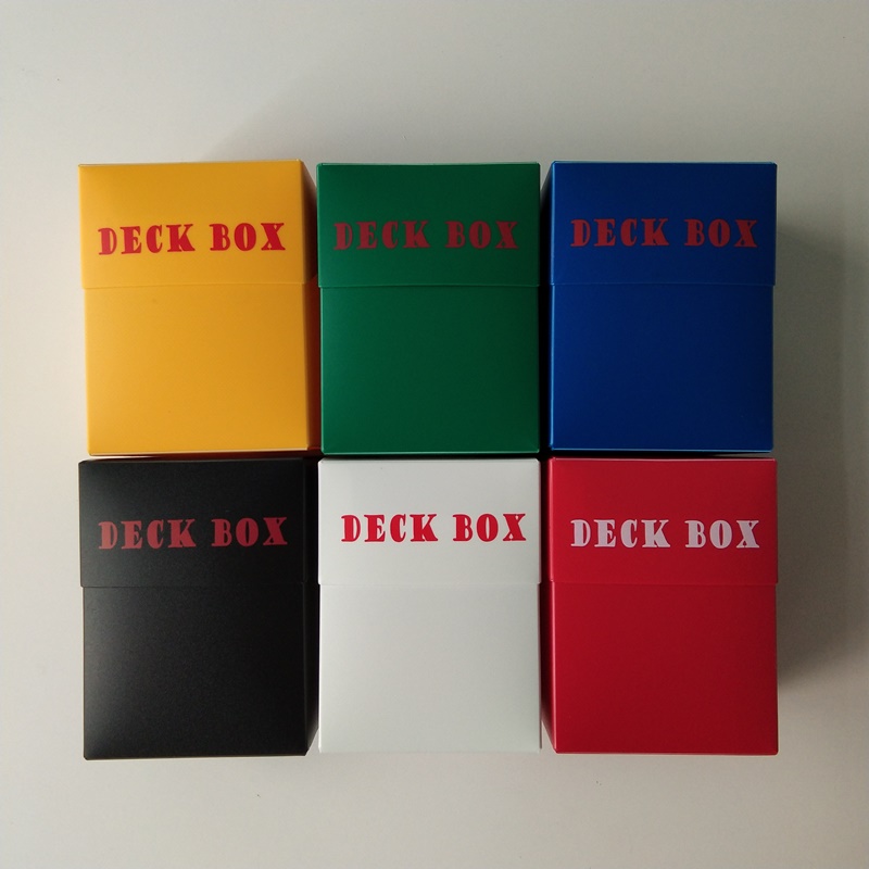 ポケモン/遊戯王とマジックカード用の80+ポリブラックデッキボックス