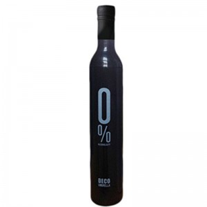 子供のためのロゴの印刷物21inch 3の倍の手動開いた傘が付いている黒いビンの傘