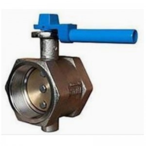 ねじ込み式バタフライバルブ