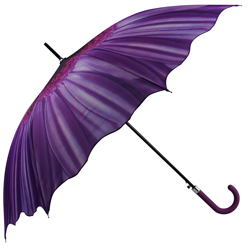 ファッション日傘自動オープンコンパクト屋外ストレート傘のロゴ