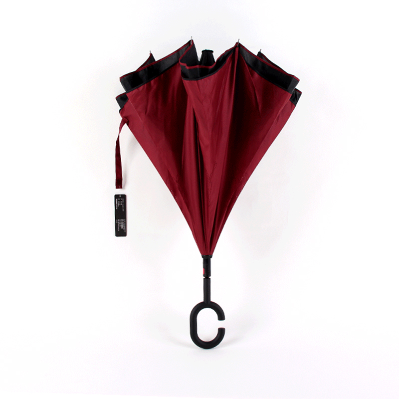 手動開いた機能逆の傘が付いている注文の印刷物の製造業者の傘