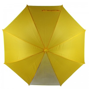 窓パネルの傘の印刷物が付いている子供青い生地の傘は雨傘を印刷します