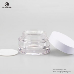 HXL 237 A高級ラウンド空アクリル化粧品瓶