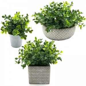 人工現実的な多肉植物グリーンツリー植物熱帯家の装飾庭