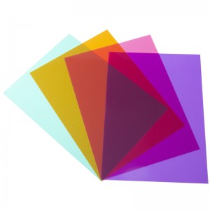 文房具および包装のための多彩なtwilled PPシート