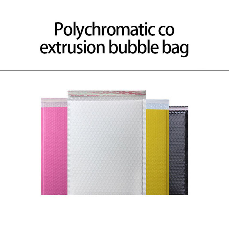 カスタム印刷されたプラスチック包装バブルEnvelopesPinkローズゴールドバブルポリメーラーバッグ
