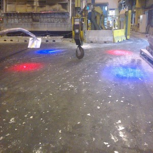 赤く/青いクレーン表示燈のための84-120W LEDクレーン警告灯