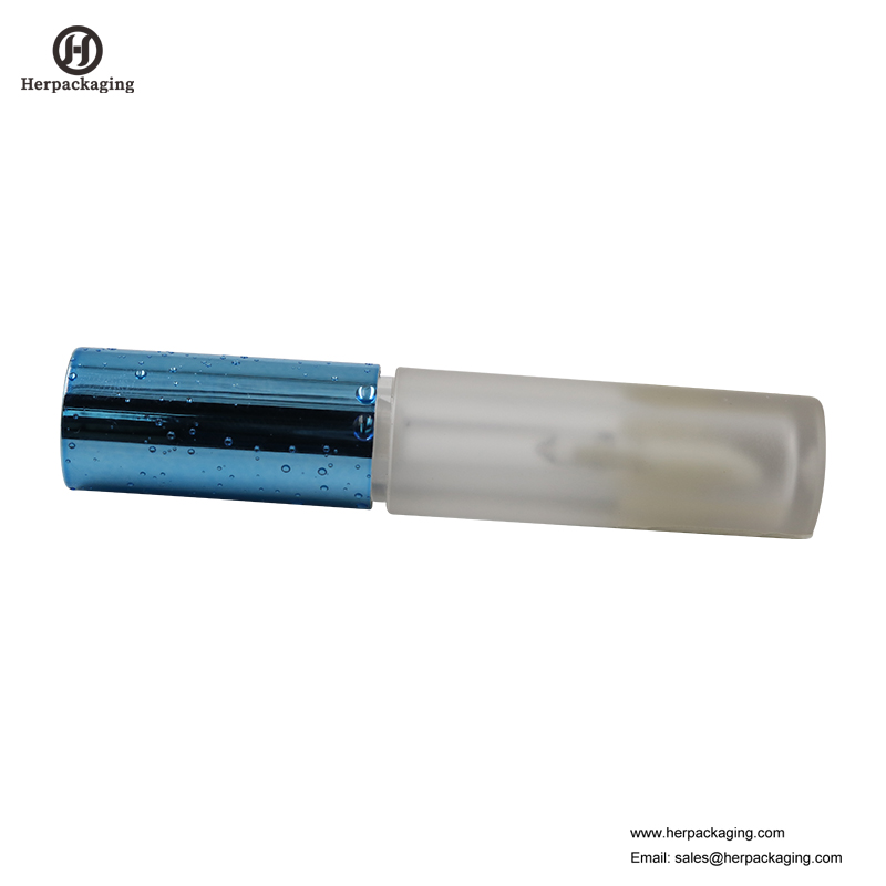 色の化粧品のためのHCL303明確なプラスチック空の唇の光沢の管は唇の光沢のアプリケーターを群がらせました