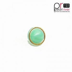 カスタムロゴ丸彫り樹脂縫いボタン