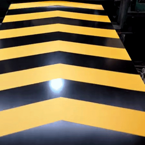 亜鉛花アルミ板