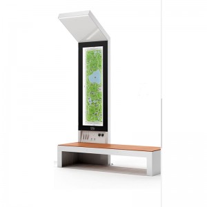 太陽屋外照明広告ランプボックスストリートベンチ