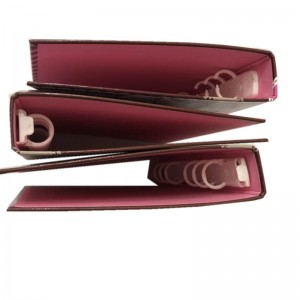 美しいカスタムデザインボール紙6リングバインダー