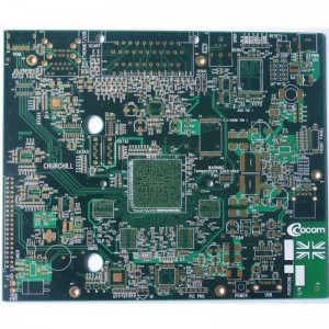 コンピュータのメインボードLED照明ボード