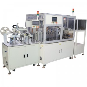 光ケーブル自動翼接着剤塗布装置