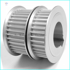 カスタムアルミHTDプーリー3m 25tキー溝