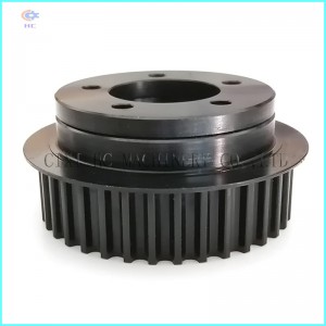 電動スケートボード用小型プーリーとベルト