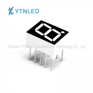 0.39インチ赤1桁7セグメントLEDディスプレイ、デジタルチューブ