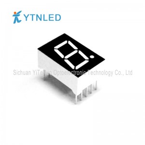 0.5インチ赤1桁7セグメントLEDディスプレイ、デジタルチューブ