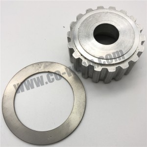 販売の部品の後でカスタマイズされたCNCの機械化の熱処理されたステンレス鋼の滑車の自動車部品の予備品