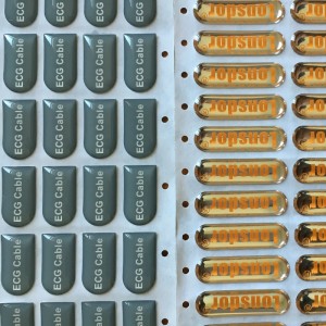 小さなエポキシドームステッカーと不規則な小さなドームラベル