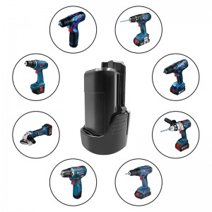 リチウムイオン2000mAh 10.8V BAT411、BAT412、BAT413、2 607 336 996 Bosch交換用バッテリーパワーツール