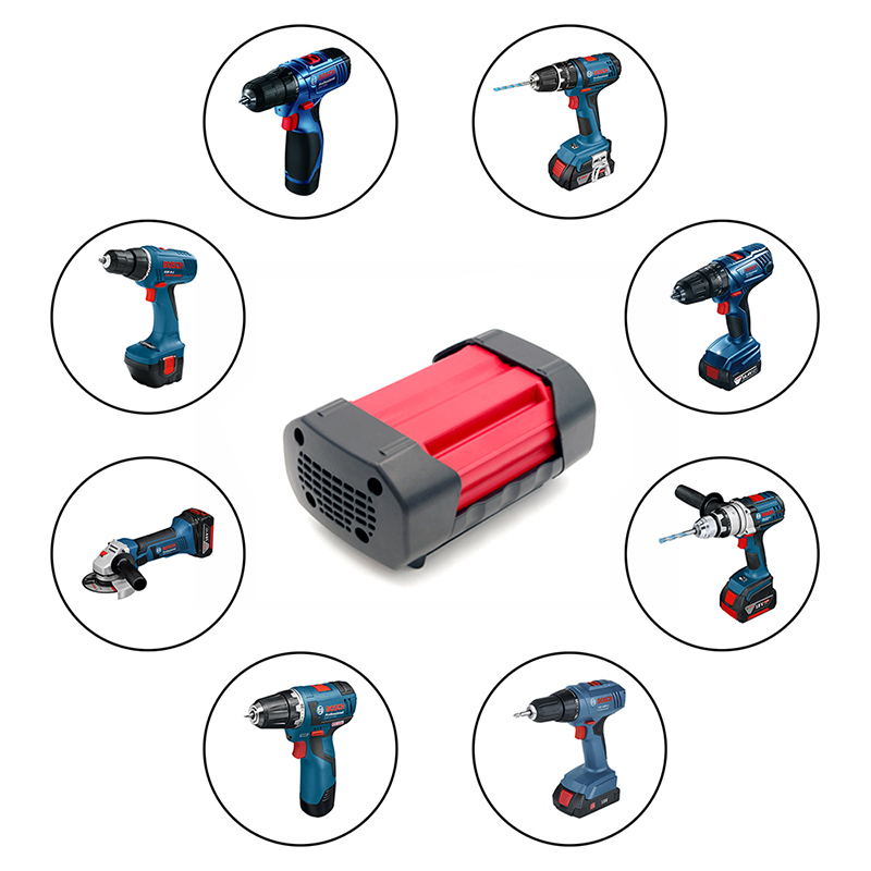 Bosch BAT810、BAT836、BAT840電動工具用リチウムイオン36V 4000mAhドリル交換用バッテリー