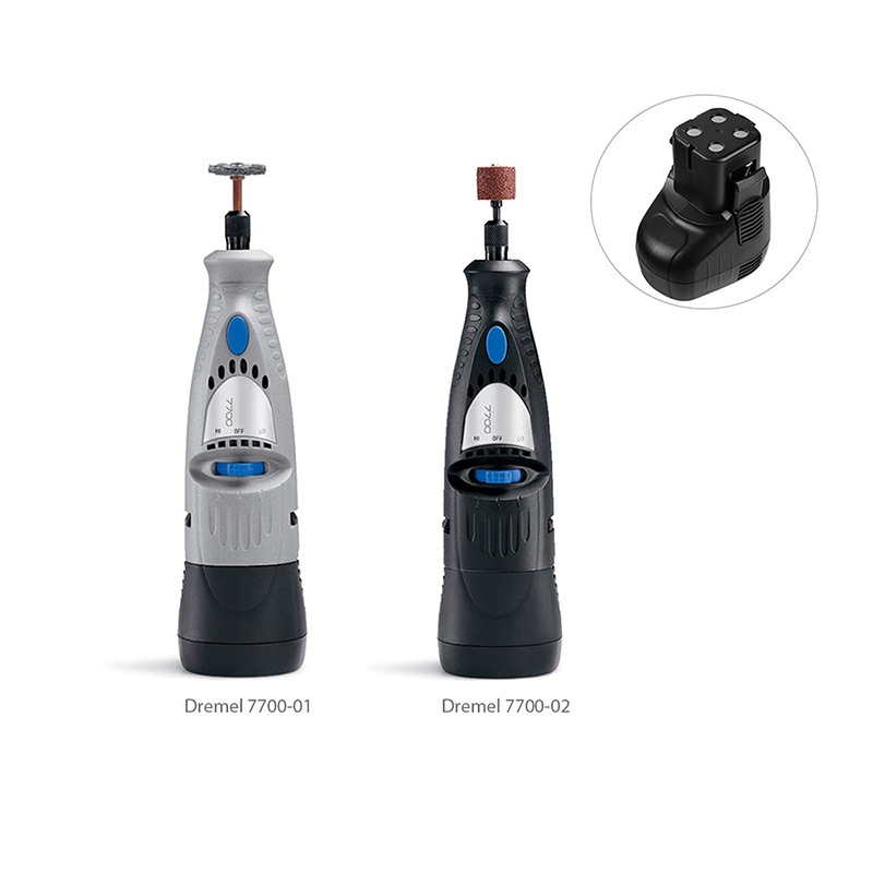 Dremel 757-01、7700-01、7700-02用Ni-Cd 900mAh 7.2V交換用コードレスドリル電池