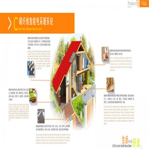 カーボンファイバー床暖房