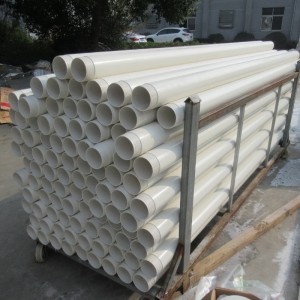 2インチSCH40の堅いポリ塩化ビニールの包装の管はスロット管をカスタマイズしました