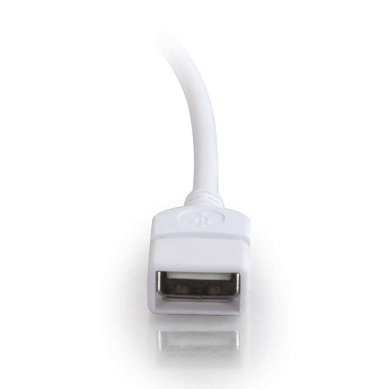 USB 2.0オス - メス延長ケーブル