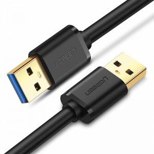データ転送用ハードドライブエンクロージャ用USB 3.0 A to AケーブルタイプAオス - オスケーブルコード