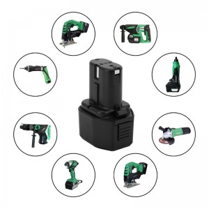 日立EB7、EB7B、EB7G Ni-Cd 7.2V 1300mAhコードレス電池ドリル用