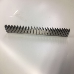 ワイヤーカット特殊形状材加工部品