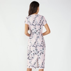 ポリエステルレディースファッション韓国語かぎ針編みロングライクラドレス