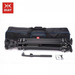 DIAT A223MKS30三次元油圧ヘッド三脚安定した安定したカメラ三脚ビデオ撮影スタンド