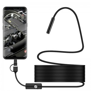 3 in1内視鏡ミニカメラ5.5 MM