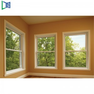 網および粉のコーティングの表面処理の商業用等級の縦の滑走の窓