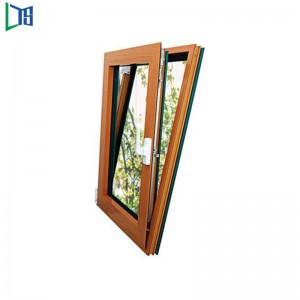 鋼鉄網と設計され、陽極酸化されて終わった新しい2019年のアルミニウム傾きそして回転窓