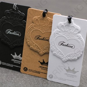 クリエイティブファッション衣料品ラベルhangtagカスタムメイド02