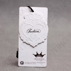 クリエイティブファッション衣料品ラベルhangtagカスタムメイド02