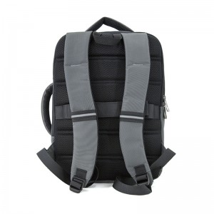 19SA-7936D熱い​​販売大容量1680DポリエステルでPUトリムファッション男性のラップトップバックパック15.6