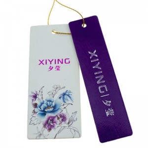 クリエイティブファッション衣料品ラベルhangtagカスタムメイド6