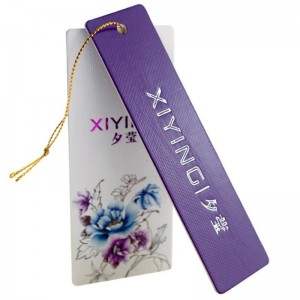 クリエイティブファッション衣料品ラベルhangtagカスタムメイド6