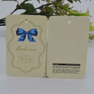 クリエイティブファッション衣料品ラベルhangtagカスタムメイド14